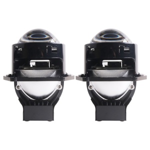 SANVI S5 Bi LED Lens Auto Lights Manufacturer Super Bright 3 Inch 6000K 49W 57W Auto LED Headlamp Lighting Conversion Kits - Product Image 1