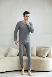 Biancheria <span class=keywords><strong>intima</strong></span> da <span class=keywords><strong>uomo</strong></span> 2 pezzi termica in <span class=keywords><strong>lana</strong></span> Baselayer da <span class=keywords><strong>uomo</strong></span> per stare al caldo - Product Image 3