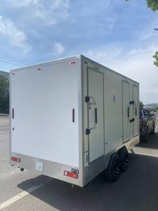 Remorques de luxe <span class=keywords><strong>en</strong></span> acier autonomes pour toilettes climatisées Remorque de toilette <span class=keywords><strong>mobile</strong></span> portable <span class=keywords><strong>en</strong></span> vente - Product Image 3