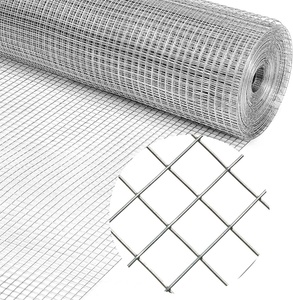 Panneaux de treillis soudé électrogalvanisé à succès, maille de 6 mm, diamètre de fil de 1,2 mm, tissage plat, traitement de pliage, pour la construction - Product Image 2