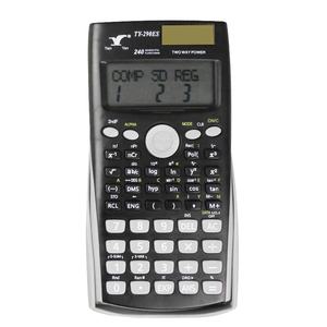 TY-290ESデュアルパワー関数電卓12桁240機能電子電卓 - Product Image 1