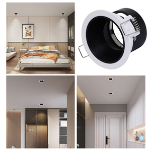 Cho khách sạn thương mại Anti-Glare thiết kế thay đổi độ sáng trần ánh sáng Vòng Đèn Downlight - Product Image 6