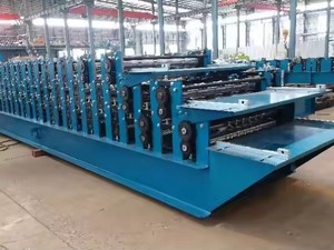 Máy tạo hình tôn lợp mái dạng sóng hình thang ba lớp tráng men tự động 3 trong 1 - Product Image 3