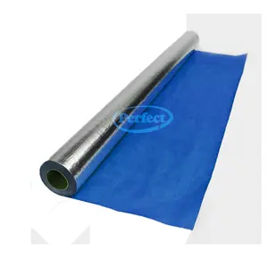 Heat resistant Roof Insulation backed Roof Sarking hot and cold wrap House Wrap Wall Wrap aluminum foil woven fabric