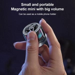 Mini Altoparlante Wireless Magnetico <span class=keywords><strong>Portatile</strong></span> con Grande Volume Yesido YSW32 3W RGB - Product Image 4