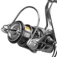 Moulinet spinning à rotor carbone, vis CNC, 5.2:1, 6+1 roulements, 1500-3000, Vector HASIDA, pour pêche en rivière et lac