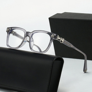 A10003 Occhiali Vintage Retrò con Lenti Anti-Luce Blu, Montatura Nera Sottile in PC per Donna - Product Image 4