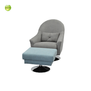 Sillón de salón con acento moderno grande para sala de estar con silla de acento cómoda otomana, sillón <span class=keywords><strong>ancho</strong></span> de terciopelo de lujo - Product Image 6