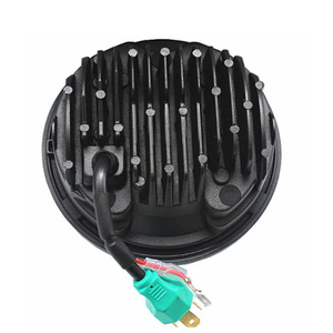 Accesorios para Automóviles, Faro LED de 5.75 Pulgadas, 12V, Anillo Halo Blanco, H4 H1, Luz Alta y Baja, DRL para Motocicleta, 60W, 6000 Lúmenes - Product Image 2