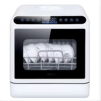 Lave-vaisselle domestique à faible consommation d'énergie Commercial Portable Mini lave-vaisselle de comptoir automatique polyvalent intelligent