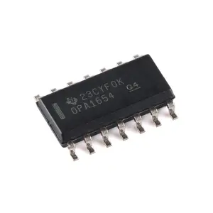Original OPA1654AIDR SOIC-14 four-way audio operational amplifier chip