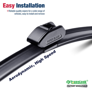 Spazzole tergicristallo universali Bozhi per tutte le stagioni, multifunzione, senza telaio, morbide, a doppio pezzo, per Corolla, Audi, Lada, Allion - Product Image 3