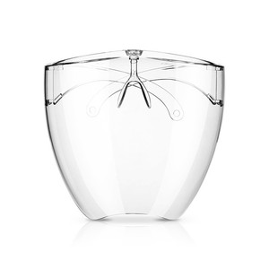 Protection faciale en polycarbonate transparente anti-buée et anti-poussière pour le travail et la conduite - Product Image 1