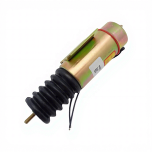 Solénoïde d'arrêt de carburant D513-A32V12 D513A32V12 2001-12E2U1 200112E2U1 pour excavatrice, électrovanne d'arrêt, électrovanne d'extinction - Product Image 1