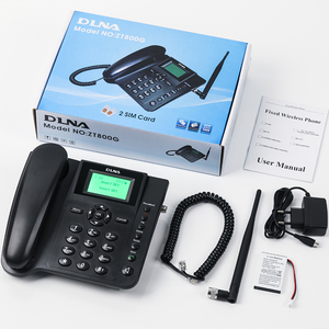 Teléfono Fijo Inalámbrico de Escritorio de Alta Calidad DLNA ZT800G con Doble SIM y Antena para una Señal Fuerte y Llamadas Nítidas - Product Image 2
