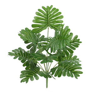 Ramo de plantas artificiales Guanyi de 30cm-100cm con hojas de goma suave para decoración del hogar y bodas - Product Image 4