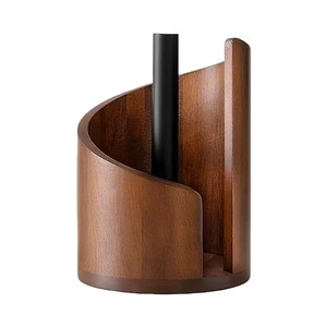 Wooden <b>Tissue</b> Holder For Home Toilet <b>Paper</b> Storage Organizer Living Room Bedroom Desktop Decor Kitchen Storage Rack - Product Image 2