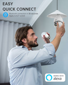 Intelligente Glühbirnen-Kamera Sicherheitskamera 360 Grad <span class=keywords><strong>2</strong></span>,4G und 5G WLAN Außen- und Innenbereich Kabellose Glühbirnen-Kamera - Product Image 6