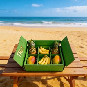 Scatola Pieghevole Personalizzata <span class=keywords><strong>per</strong></span> <span class=keywords><strong>Alimenti</strong></span> e Frutta con Finitura Lucida Opaca e Laminazione UV, Scatola Fustellata <span class=keywords><strong>per</strong></span> Confezionamento di Frutta Secca - Product Image 5