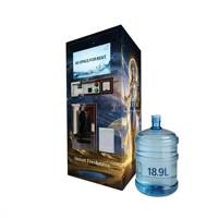 Distributeur d'eau commercial à osmose inverse YISO, prix usine, machine intelligente de traitement de l'eau, distributeur d'eau en acier