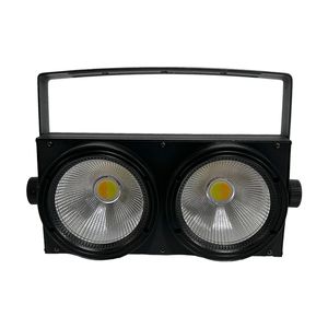 ไฟกระพริบสองตาแบบโมเดิร์นคุณภาพสูง Dmx512 <span class=keywords><strong>2</strong></span>ตา * 100W RGB 2in1 <span class=keywords><strong>LED</strong></span> DJ อุปกรณ์ไฟดิสโก้ระบบไฟเวที - Product Image 1