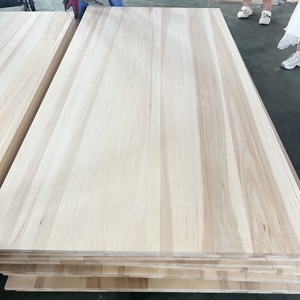 Planche en peuplier naturel collé par le bord, 4x8 pieds, 18mm, pour la fabrication d'armoires - Product Image 5