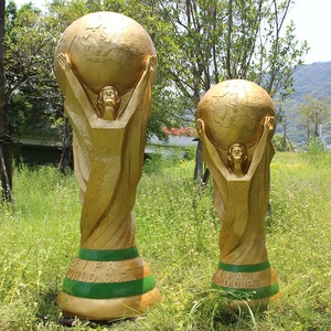 Trophée de football en résine transfrontalier surdimensionné, sculpture de la Coupe Héraclès, pièce décorative pour bars et clubs, modèle Chine - Product Image 3