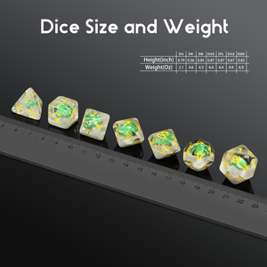 Nấm D & D <span class=keywords><strong>Dice</strong></span> 7Pcs Nhựa Dnd <span class=keywords><strong>Dice</strong></span> RPG <span class=keywords><strong>Dice</strong></span> Thiết Lập Cho Dungeons Và Dragons Vai Trò Chơi Trò Chơi Và Bàn Trò Chơi - Product Image 3