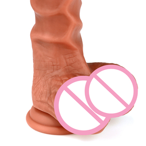 Consoladores de silicona líquida de gran tamaño de 10,6 pulgadas y 27cm, pene <span class=keywords><strong>Artificial</strong></span> realista, herramienta de masturbación femenina masculina, Juguetes sexuales, consolador realista - Product Image 6