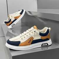 Baskets décontractées pour hommes, respirantes, légères, antidérapantes, chaussures blanches tendance pour le printemps, l'automne, usage quotidien