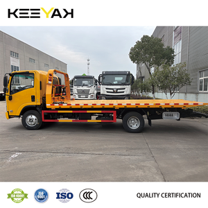 Camions de remorquage ISUZU à haute capacité de charge, dépanneuses personnalisées avec élévateur de <span class=keywords><strong>roues</strong></span> de remorque et camion de récupération pour le dépannage - Product Image 4