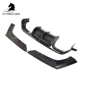 Diffuseur arrière en fibre de carbone de style V, diffuseur de pare-chocs de voiture, accessoires de style performance pour <span class=keywords><strong>BMW</strong></span> F8X F80 F82 F83 M3 M4 - Product Image 3