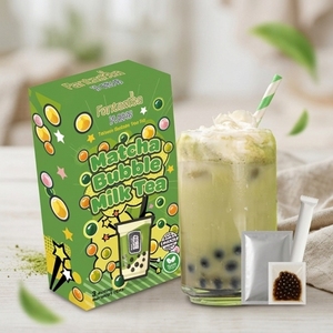 Kit de Té de Burbujas con Sabor a Matcha, Caja de 150 g, Fácil de Usar, Vegano - Product Image 1