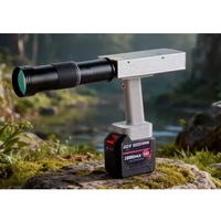 Pistolet laser portatif haute puissance 500W 42V avec allumage à distance pour la découpe de branches, le soudage, l'élimination de la rouille et l'élimination d'obstacles