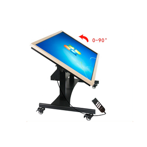 Wired remote control rotating <span class=keywords><strong>tv</strong></span> trolley del basamento di 360 gradi girevole - Product Image 3
