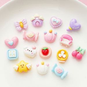 Mini Dijes <span class=keywords><strong>de</strong></span> Resina <span class=keywords><strong>de</strong></span> Dibujos Animados, Dulces, Suaves e <span class=keywords><strong>Inocentes</strong></span>, Decoración para Manualidades, Fundas <span class=keywords><strong>de</strong></span> Teléfono, Pinzas para <span class=keywords><strong>el</strong></span> Cabello - Product Image 3
