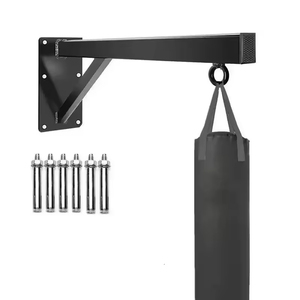Support mural pour <span class=keywords><strong>sac</strong></span> de frappe pivotant à 360°, support pour <span class=keywords><strong>sac</strong></span> de frappe lourd, support pour <span class=keywords><strong>sac</strong></span> de <span class=keywords><strong>boxe</strong></span> pour salle de sport à domicile - Product Image 6