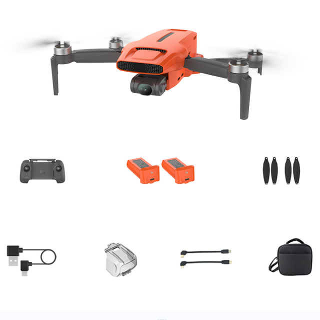 FIMI MINI 3 Drone Fly More Combo 4K 60FPS 3-Axis Gimbal Camera 250g Brushless Motor 9KM Long Distance Two Battery Combo Plastic