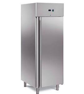 Equipo de Cocina Comercial, Refrigerador de Acero Inoxidable de Grado Alimenticio, Armario Vertical con Ventilador, 650/1300L, Puertas Dobles - Product Image 1
