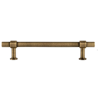 Poignée de meuble en bronze sur mesure, poignées d'appareils électroménagers en laiton antique, poignées de réfrigérateur et de four à micro-ondes en laiton vieilli