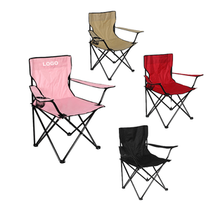 เก้าอี้ตกปลาพับได้โลหะแบบพกพาพร้อมโลโก้สั่งทำปี 2026 ทนทานสำหรับกิจกรรมกลางแจ้ง เก้าอี้พับสำหรับตั้งแคมป์ ขายส่ง สินค้าขายดี - Product Image 6