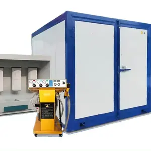 Sidawhope Small Business Car Wheel Coating Equipment System Metal Powder Coating Power Gun/Spray Booth/Curing Oven