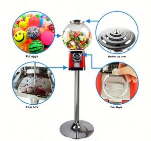 Máquina Expendedora Comercial de Dulces para Niños, Operada con Monedas, con Juguete de Pelota en Cápsula, Precio de Fábrica - Product Image 1