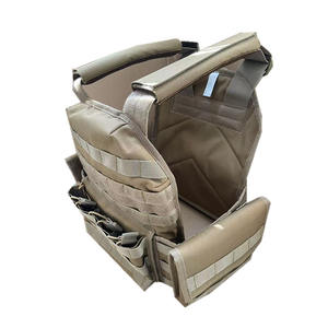 Gilet tattico Burkina Faso con sistema MOLLE equipaggiamento di sicurezza per piastre di armatura rigida realizzato in fabbrica di attrezzi tattici in Nylon Oxford - Product Image 5