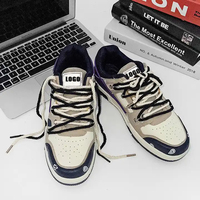 2023 Baskets décontractées rétro pour hommes, tendance mode, avec doublure en maille épaisse, chaussures de marche vierges pour personnalisation avec logo de marque