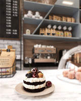 Conception Personnalisée de Mobilier pour Café : Agencement Tendance pour Boulangerie, Comptoir de Bar Moderne pour Salon de Thé et Confiseries