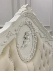 เตียงเด็กอ่อนไม้สักแท้ ดีไซน์คลาสสิก ทนทาน ผลิตด้วยมือ พร้อมดีไซน์เหนือกาลเวลา เหมาะสำหรับใช้ในห้องนอน - Product Image 2