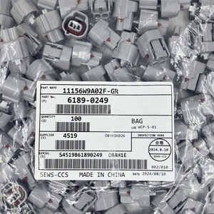 Orijinal TS konektörü 6189-0249 otomotiv su geçirmez 2 Pin PBT gri kadın konut - Product Image 2