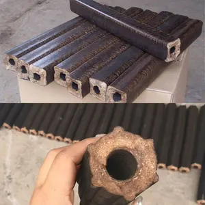 竹材おがくず炭練炭製造機