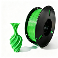 Vente directe d'usine, kit de bobines décoratives et fonctionnelles, qualité alimentaire, PLA PETG, filament plastique pour imprimante 3D personnalisé